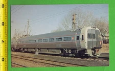 Train Locomotive Vintage Postcard – Pennsylvania Metroliner at Jenkintown, PA