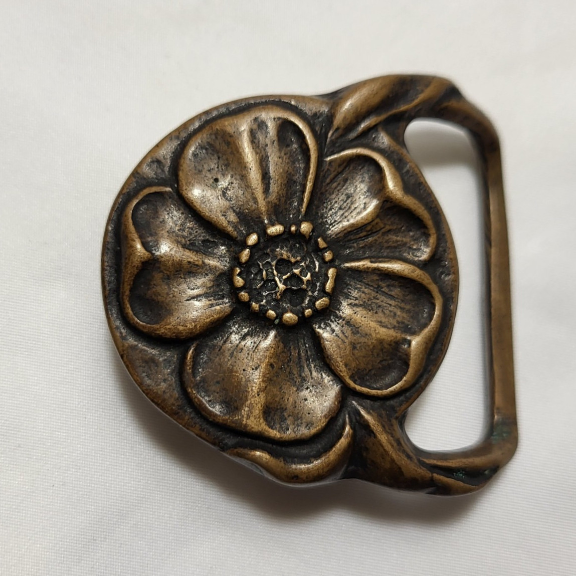 Tech Ether "Windflower" Solid Brass Vintage 1970s… - image 1