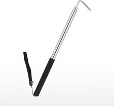 RV Awning Rod Opener Easy Reach Telescopic Puller 13-3/4" to 44-3/4" Stainless S