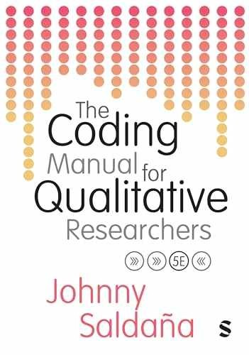 The Coding Manual for Qualitative - Paperback, by Saldaña Johnny - Very Good