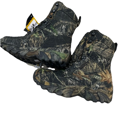 Herman Survivors Men’s Textile Mossy Oak Camo Size 8.5 600 Thinsulate Waterproof - Picture 6 of 13