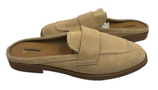 Sonoma Women's Goods For Life Norma Slip On Comfort Mules Taupe Size:9 186B