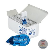 KOKUYO Dot Liner Adhesive Tape Refill 30-Pack Strong Adhesive 8.4mm x 16m