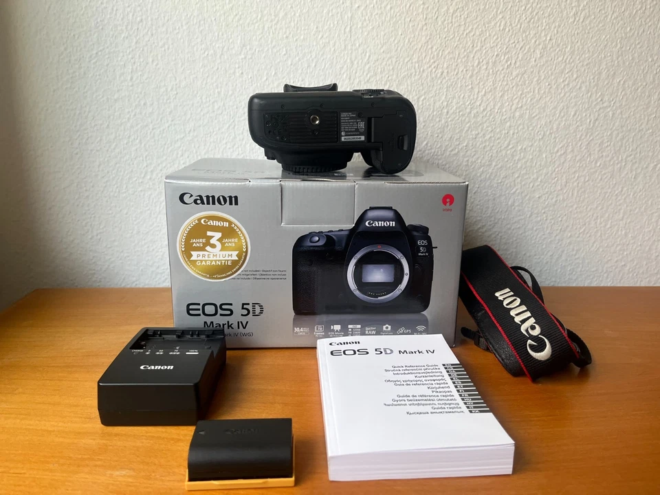 Canon EOS 5D Mark IV 30.4MP Digitalkamera - Schwarz -Shutter Count 61245 - Bild 4 von 4