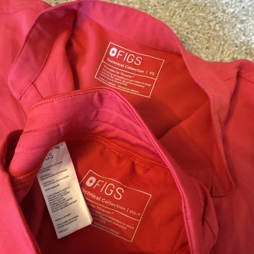 FIGS Women's Technical Collection Scrubs Lot 12 Xs Top Xxs Bottoms Jogger - Picture 3 of 13