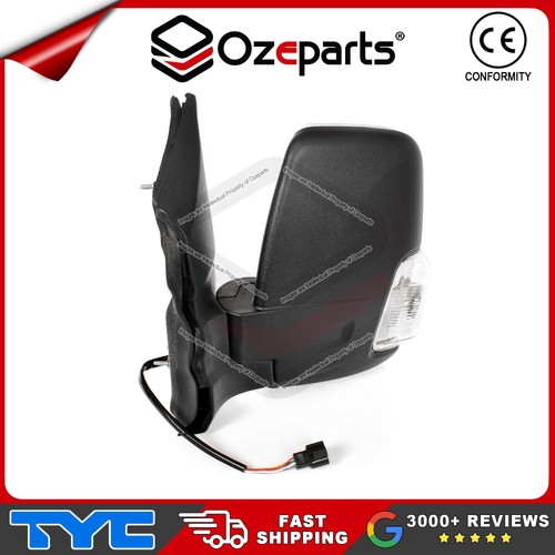 TYC LH Left Electric Door Mirror (Short Arm) For Ford Transit Van VO 2014~On - Picture 3 of 5