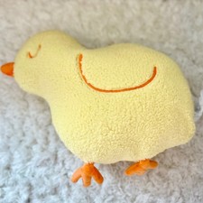 Cute Yellow Chick Plush 16x12 Pillow Soft Stuffed Animal Easter Spring Decor Toy
