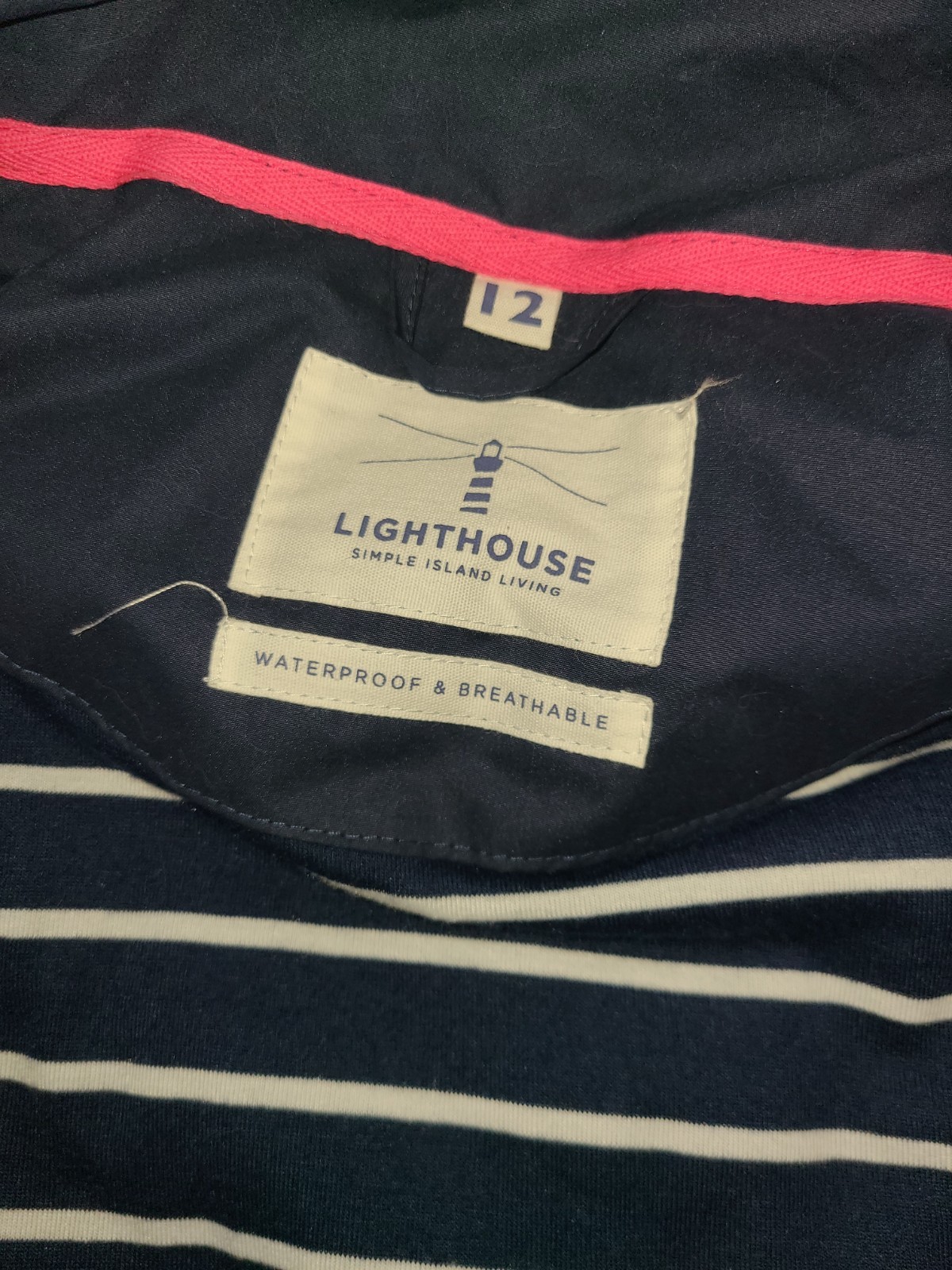 Lighthouse Beachcomber Jacket - Navy Blue Women's… - image 6