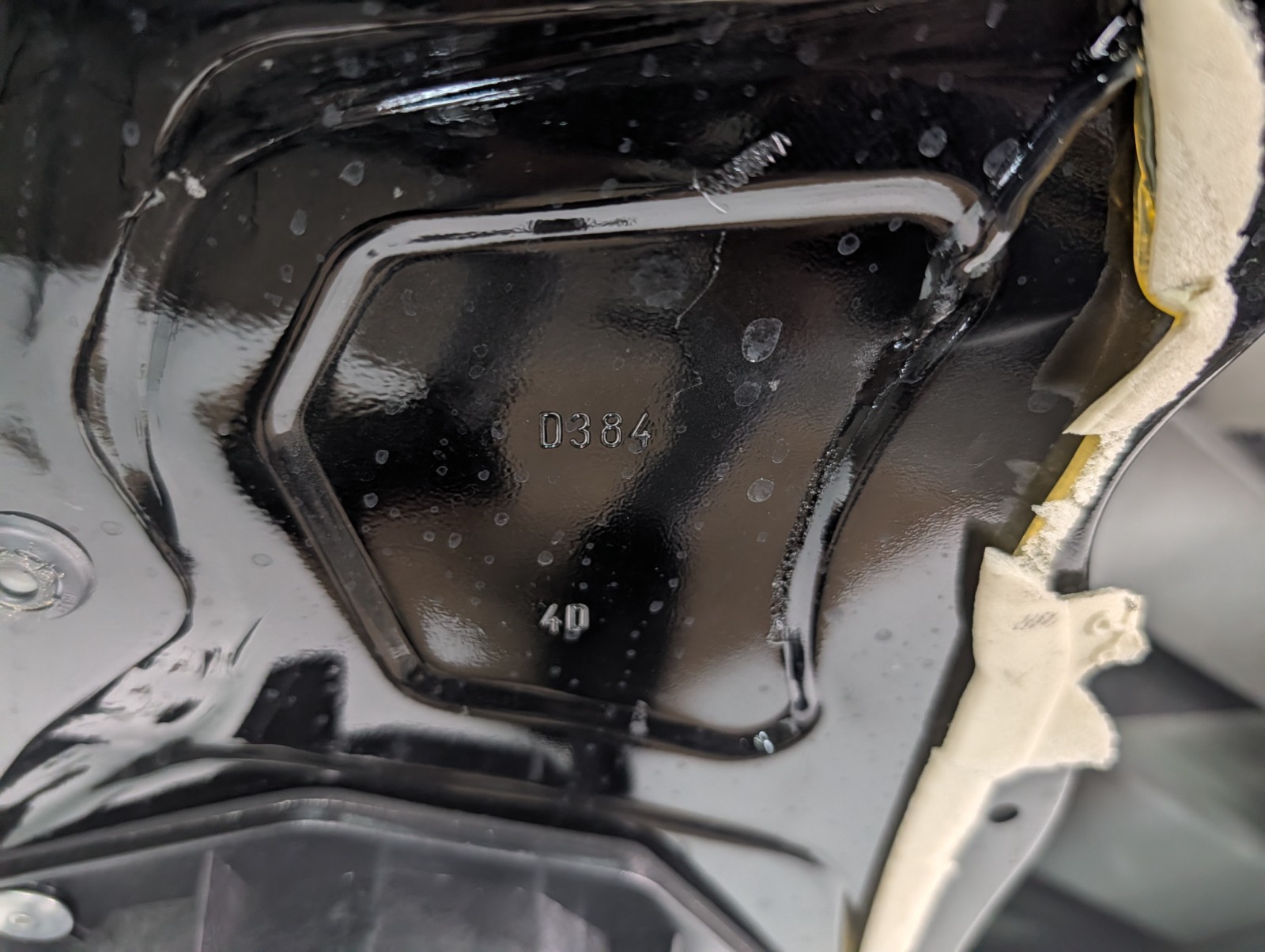 Maserati Ghibli 2014-2020 Front Right Door frameworks Set Black