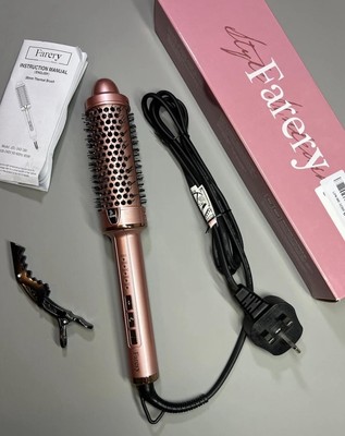 Thermo Rund Heißbürste Keramik 38 mm Eisen erzeugen Wurzelvolumen lose Locken Stab