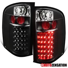 Fit 2007-2014 Chevy Silverado 1500 2500hd Led Brake Lamps Rear Tail Lights Black Fit 2007-2014 Chevy Silverado 1500 2500hd Led Brake Lamps Rear Tail Lights Black