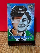 Wyatt Johnston 2025-26 Upper Deck UD Portraits #P-11 ~ Dallas Stars