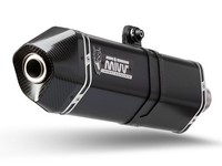 Mivv Speed Edge SchalldÄMpfer Stahl Schwarz FÜR Kawasaki Versys 1000 2012-2014