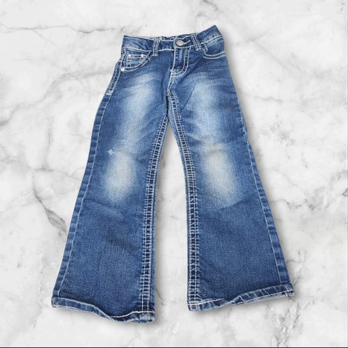 Rodeo Girls Bling Jeans Girls Size 6 ● Bootcut - Picture 3 of 7