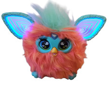 Furby Coral Interactive Talking Light Up Plush Toy Hasbro 2023 Tested Works Toy