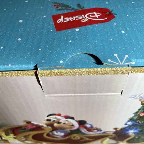 Disney Mickey & Minnie Pluto musikalischer Weihnachtsschlitten 14" Urlaub Tischdeko - Bild 10 von 11