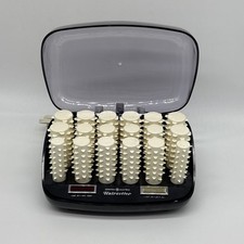 Vintage GENERAL ELECTRIC Hairsetter F2HCD1 Pageant Hair Hot Rollers Tested