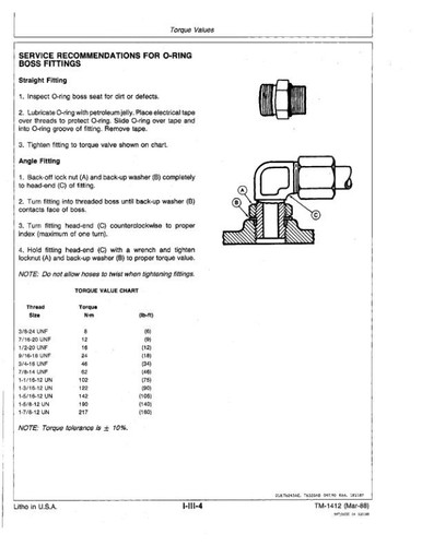 John Deere 400G Crawler Bulldozer Service Manual Repair Shop Technical Book - Picture 20 of 24