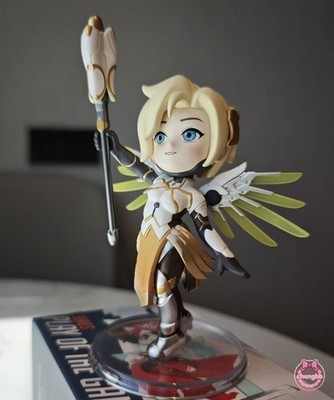 POP MART OVERWATCH PLAY OF THE GAME SERIES FIGURES - MERCY | eBay