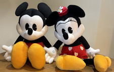 Disney Minnie Mickey Mouse Plush Dolls Jumbo Stuffed Animals 30" by Kcare