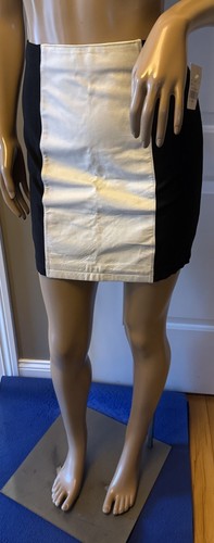 WILSONS LEATHER Women’s Skirt Back Zip Size M Multicolor NWT