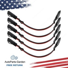 New 5PCS 12" Quick Disconnect 14 Gauge 2 Pin Polarized Molded Power Connectors