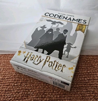 Codenames Harry Potter Board Game Open Box Complete 2+ Players