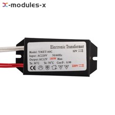 60/120/160W AC110V/220V To AC12V Halogen Lamp Light Electronic Transformer New