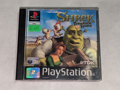 Shrek: Treasure Hunt - Sony Playstation One Videospiel - PS1 Spiel mit Handbuch Sehr guter Zustand