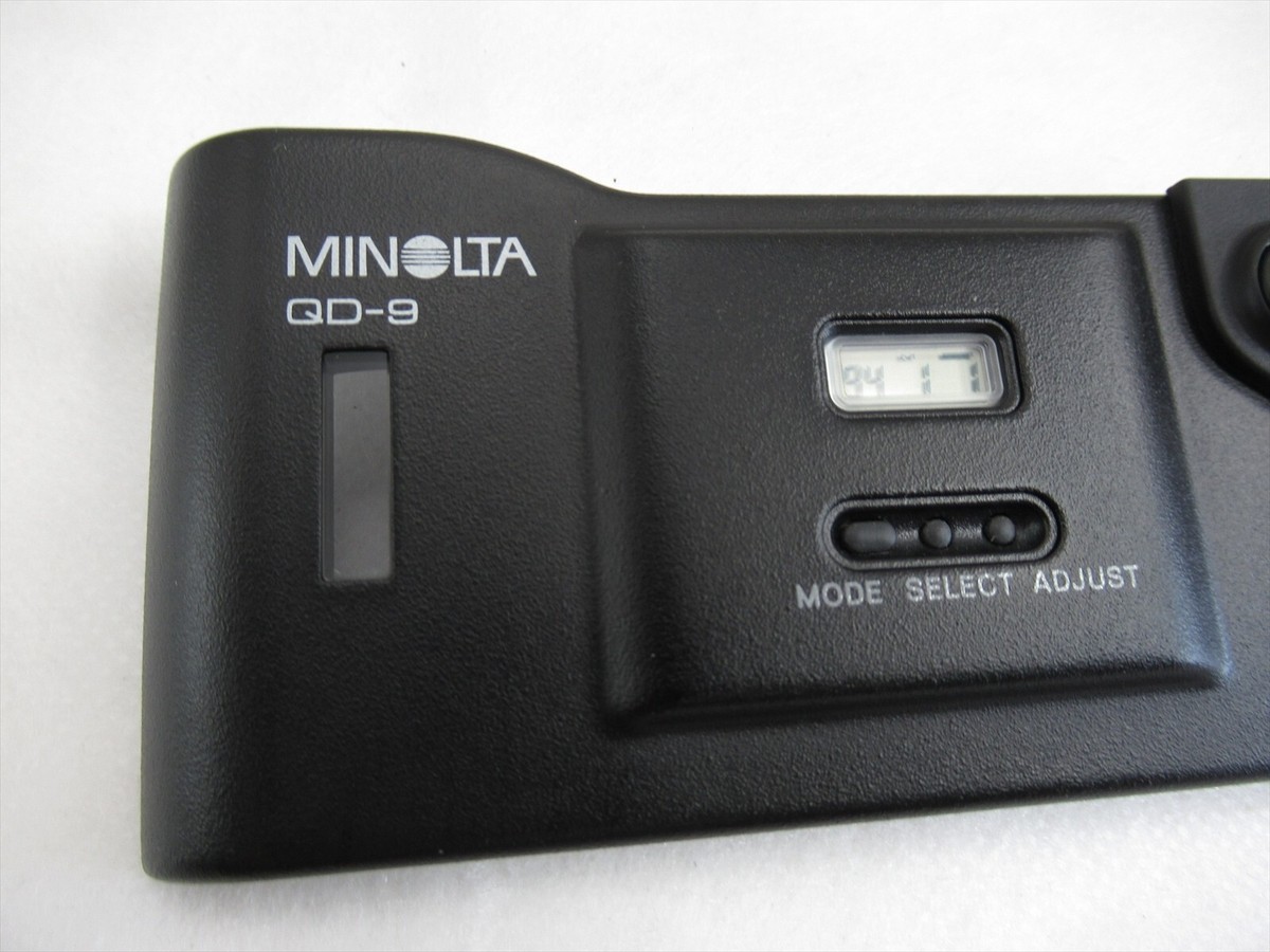 MINT in Case】Minolta QD-9 Quartz Data Back for α-9 35mm SLR film