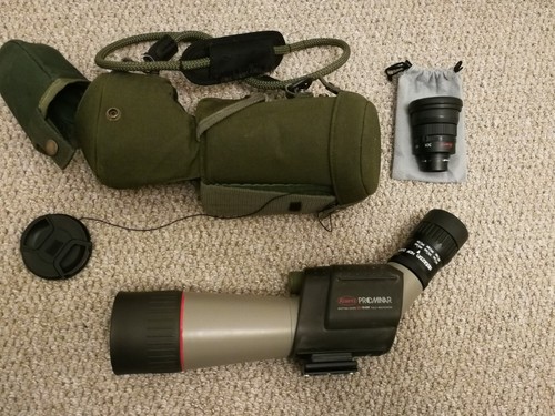 Kowa TSN 613 ED Spotting Scope, TE14-WD, Opticron HDF zoom, stay on case - Picture 2 of 8