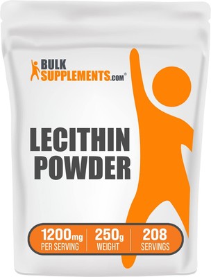 Soy Lecithin Powder - Lecithin Supplement, Lecithin 1200mg Powder - Lecithin ...