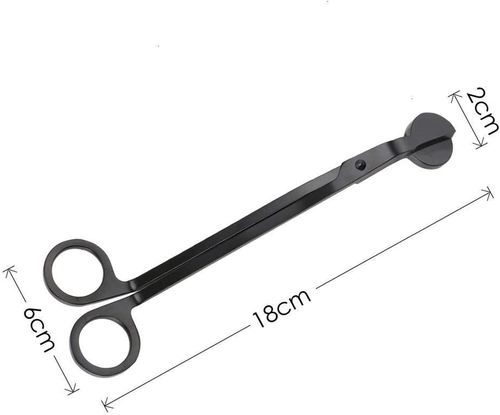 Candle Wick Trimmer Wick Clipper Wick Cutter Wick Scissor Matte Black - Picture 5 of 7