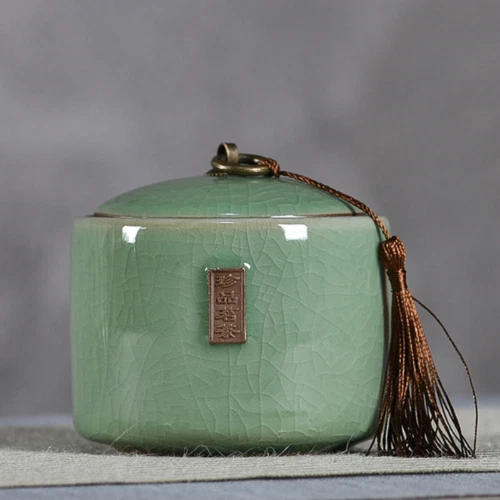 1 Stück 3,86 Zoll Longquan Seladon Versiegelt Kanne Keramik Tee Verpackung Box Reise Tragbar - Bild 29 von 39