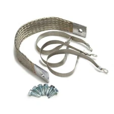 Painless Wiring Electrical Ground Strap KIt 40140 Stainless 14.0" 1/0 Gauge
