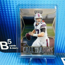 2021 Panini Playoff Football Call To Arms Josh Allen Buffalo Bills #CA-JAL