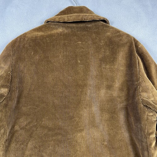 Mighty Mac Out O' Gloucester Jacket Coat Men's 40 Corduroy Quilt Lined Vintage - Picture 6 of 15