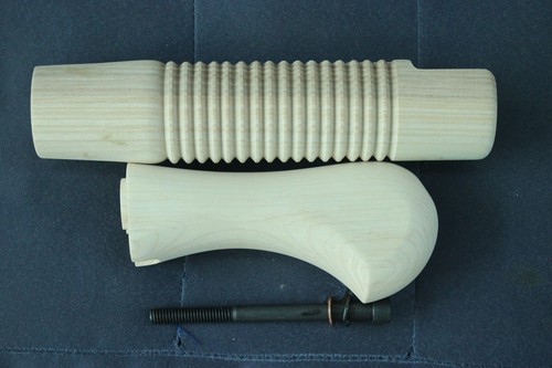 MOSSBERG MODEL 500 12 GA, Maverick 88 FOREND & WOODSTOCK ASH WOOD UNSTAINED - Picture 5 of 16