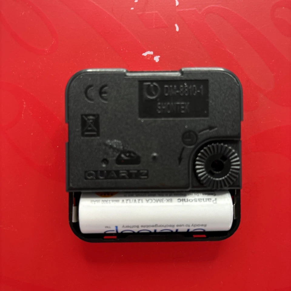 Coca-Cola Clock Glass Translucent ~12” Diameter - Working - Image 4 of 4