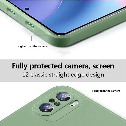 For Xiaomi 12T Poco X5 Redmi Note 12 11E 11 Pro Liquid Silicone TPU Case Cover - Picture 4 of 23