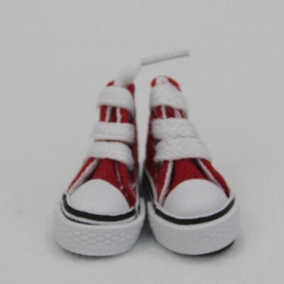 Blythe Doll Shoes 12'' BJD Dolls 1/6 Clothes 3.5cm Canvas Dress 1 Pair Sneakers