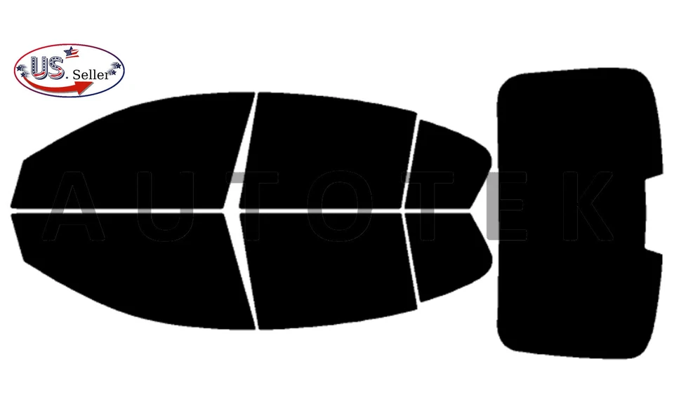 Película para janela PreCut todos os lados qualquer tonalidade para INFINITI G37 G35 Sedan 2007-2013 - Imagem 2 de 4