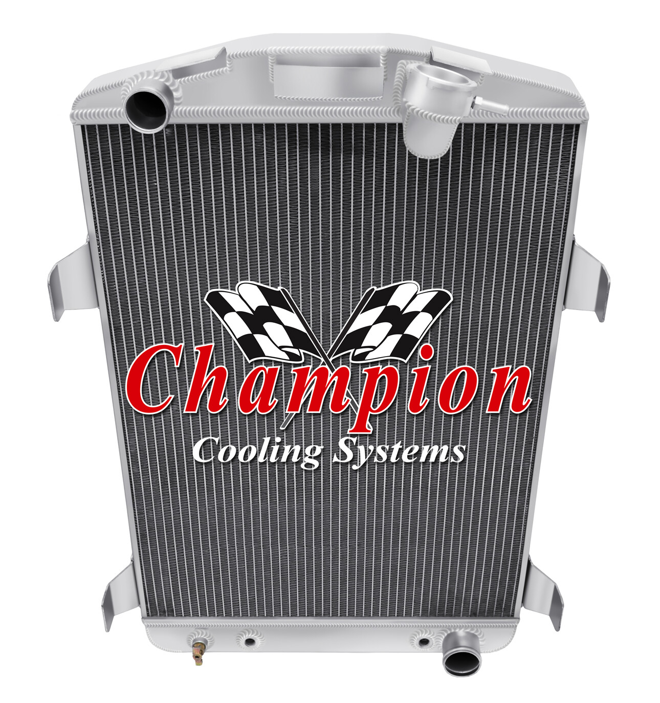 Atom Champion 3 Row Radiator Chevy Config-1930 Chevrolet Car V8 Conversion
