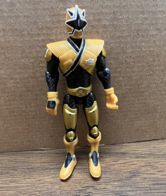 2011 Power Rangers Samurai Switch Gold Ranger Mega Mode Action - Main Image