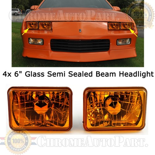 4x6 LED Projector Headlight Headlamp HD 