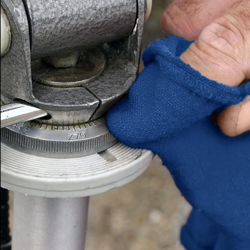 Toalhas de loja azuis premium para limpeza - 13x14 polegadas toalhas de limpeza multiuso - Imagem 4 de 4