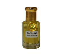 Coconut Attar / Ittar concentrated Perfume Oil 10ml Exotic Coconut Fragrance