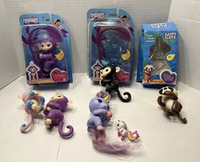 Fingerlings Interactive Animals Lot Of 7- Monkeys Unicorns Happy Sloth 1 NIB