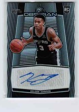 2019-20 Panini Obsidian Rookie Autographs #26 Keldon Johnson/99