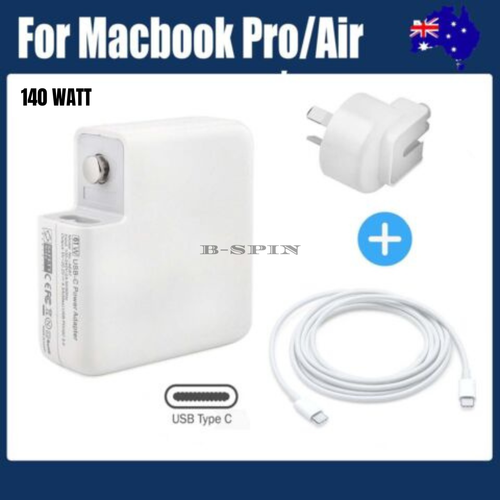 NEW 30W 87W 96W 140W PD Type-C Power Adapter Charger USB-C For MacBook Pro Air - 第 16/16 張圖片